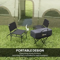 Outsunny 4-6 Person Camping Tent, 3 Room Cabin Tent, 3000mm Waterproof and UPF30+ with Sewn in Groundsheet and Carry Bag, Khaki(m-7)