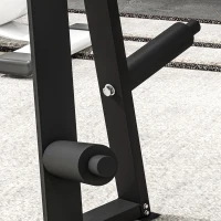 Soozier Weight Rack for 1-Inch or 2-Inch Weight Plates, 660LBS Capacity Weight Plate Rack for Home Gym Storage(m-7)