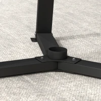 Soozier Weight Rack for 1-Inch or 2-Inch Weight Plates, 660LBS Capacity Weight Plate Rack for Home Gym Storage(m-9)