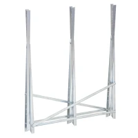 DURHAND Portable Sawhorse Heavy Duty Cutting Stand Steel Adjustable Work Support, Foldable Sawhorse Stand 220 lbs Weight Capacity(m-8)