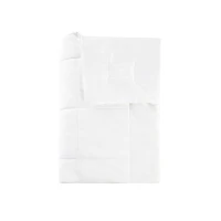 Down Alternative Blanket with Cool Touch, OEKO-TEX Certified, Machine Washable, Designed for Full, Queen Beds, 90" L x 90" W x 0.25" H, White(m-14)