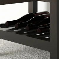 HOMCOM Kitchen Island on Wheels, Rolling Kitchen Cart with Wood Top, Towel Rack, Drawer and Shelf for Dining Area, Black(m-10)