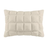 Luxuriously Soft Standard Overfilled Pillow Protector with 100% Polyester Microfiber, Zipper Closure, 3D Puff Stitching, 28" L x 20" W x 0.13" H, Beige(m-2)