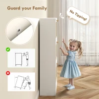 HOMCOM Rattan Shoe Storage Cabinet with 3 Flip Drawers and Adjustable Shelves, Entryway Shoe Cabinet for 18 Pairs, White(m-7)