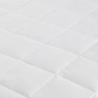 Soft and Cozy Down All Seasons Blanket with Goose Feather, OEKO-TEX Certified, Machine Washable, 90" L x 68" W x 0.25" H, White(m-9)