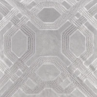 Square Decor Pillow with Removable Goose Feather Insert, YKK Metal Zipper, Cotton Cover, Ideal for Homer Decor, 18" L x 18" W x 5" H, Silver(m-6)