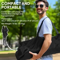 Outsunny 2 Pack Folding Camping Chairs, High Back Folding Chairs w/ Cup Holder, Padded Camping Chairs for Outdoor Events, Yellow(m-7)