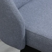 HOMCOM Extra Tall Bar Stools Set of 2, Modern 360° Swivel Barstools, Dining Room Chairs with Steel Legs Footrest, Light Grey(m-11)