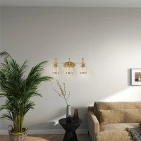 Twilight Three-Light Vanity Light with Contemporary Design, Brushed Gold Finish, Clear Glass, 7.5" L x 22" W x 10" H, Clear+Gold(m-4)