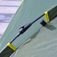 Outsunny 7' x 6' Lightweight 2 Person Pop-Up Camping Tent With Removable Waterproof Rainfly(m-9)