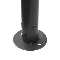 Outsunny 10x12ft Patio Gazebo Garden Pavilion Outdoor Canopy Tent Sun Shade 2 Tier Roof Hook w/ Curtain and Netting Steel Frame(m-10)