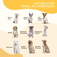 PawHut 8 Panel Pet Playpen Play Yard Fence Home DIY Heavy-Duty Metal Foldable Indoor Outdoor 39"H(m-7)