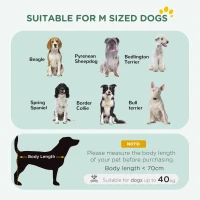 PawHut 41" Dog Crate with 2 Doors, Folding Metal Dog Cage with Soft Cushion, Removable Tray, Handle, for Small Dogs, Black(m-6)