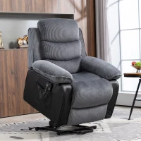 HOMCOM Power Lift Recliner Chair with Massage and Heat for Elderly, Electric Lift Chair with Remote Controllers(m-2)