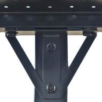 Outsunny 8' x 5' Hardtop Grill Gazebo Aluminium BBQ Canopy Gazebo Outdoor Canopy with Side Shelves(m-10)