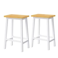 5-Wheel Kitchen Island Set with 2 Bar Stools, Shelves and Drawers, Power Outlet, Internal Rack, Utility Island with Drop Leaf, Bamboo Sticks, White(m-17)