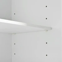 Kitchen Island Cart with 3-Tier Pull-Out Cabinet Organizer, Drop Leaf, Adjustable Shelves, Rolling Cart with Towel Rack, 46" L x 29.5" W x 37" H, White(m-12)