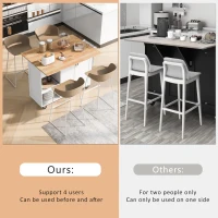 Kitchen Island Cart with Foldable Countertop, Adjustable Shelves, Towel Rack, Drawer, and Lockable Wheels, 49" L x 33.2" W x 37.5" H, White(m-6)