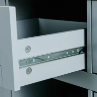 Kitchen Cart with Wood Drop-Leaf Countertop, Internal Storage Racks, Utility Island with Cabinets and Drawers, 53" L x 29.5" W x 37" H, Blue(m-11)