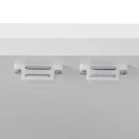 Farmhouse Kitchen Pantry Cabinet with Embossed Texture, 2 Drawers, 8 Door Shelves, Adjustable Shelves, Anti-Tip Kit, 30.5" L x 16" W x 71" H, White(m-11)