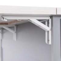 Kitchen Cart with Trash Can Storage, Drop Leaf, Adjustable Shelf, Utility Island with Spice and Towel Rack, 51" L x 31.5" W x 35" H, Gray(m-13)