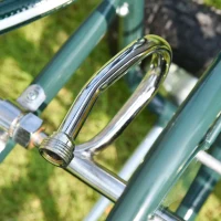 Outsunny Garden Hose Reel Cart, Portable Hose Organizer with Hose Guide System, 4 Wheels & Storage Basket for Yard, Garden, Farm(m-10)