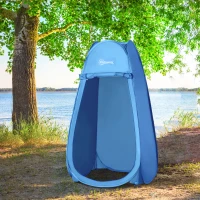 Sky Blue Popup Shower Tent - Portable Changing Room(m-1)