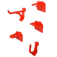 DURHAND 54 Piece Pegboard and Shelf Tool Organizer Wall Mounted DIY Garage Storage with 50 Hooks(m-9)