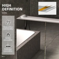 kleankin Bathroom Mirror Cabinet with Light, Bathroom Storage Cupboard with USB Charge, Adjustable Shelf, 35.5"W x 25.5"H, White(m-8)