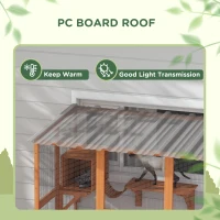 PawHut Catio Cat Window Box Outside Enclosure with Bridge Platforms(m-6)