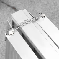 HOMCOM Textured Aluminum Folding Wheelchair Ramp, 6'(m-9)