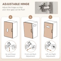 HOMCOM 70" Farmhouse Pantry Cabinet, Kitchen Hutch Storage Cabinet with Glass Doors, Adjustable Shelves, Open Microwave Countertop, White(m-7)