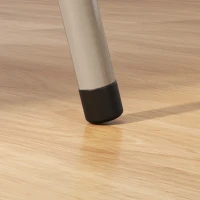 HOMCOM 4 Pack Folding Chairs with Padded Seats, Velvet Portable Party Chairs with Steel Frame, Beige(m-10)