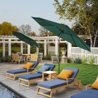 Outsunny 10'x 8'Outdoor Patio Umbrella Garden Beach Backyard
