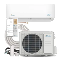 Senville 9000 BTU LETO Series Mini Split Air Conditioner Heat Pump with Inverter, Alexa Enabled, 4-in-1 System with Installation Kit, White(m-2)