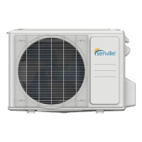 Senville LETO Series 36000 BTU Mini Split Air Conditioner Heat Pump, 3 Ton, Alexa Enabled, Voice or App Control, AHRI Certified, White(m-8)