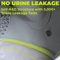 Odor-Free Self-Cleaning Litter Box with Self-Pack and Refill System, APP Control, Extra Large Space for 3.3-22 lbs Cats, 27.5"L x 18"W x 23.5"H, White Gray(m-8)