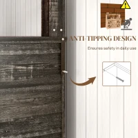 HOMCOM 55" Coffee Bar Cabinet with Lights, Farmhouse Wine Cabinet with Wine and Glass Racks for Kitchen, Dining Room, Brown(m-9)