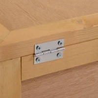 PawHut 37” L x 25” W x 13” H Wood Indoor Outdoor Tortoise House Turtle Habitat(m-11)