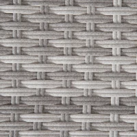 Outsunny 2 Seater Wicker Outdoor Glider Bench, Patio Swing Garden Bench, Garden Loveseat Rocking Chair, w/ Extra Wide Seat, Curved Backrest for Backyard, Poolside, Lawn, Mixed Grey(m-9)