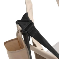 2-Pack Hammock Camping Chair with Adjustable Back and Pillow, Folding Rocking Chair with Cup Holder, Carry Bag, 38" L x 35" W x 42" H, Khaki(m-6)