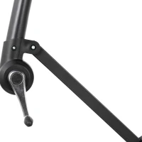 10ft Offset Hanging Market Patio Umbrella with Easy Tilt Adjustment, Polyester Shade, 8 Steel Ribs, 116" L x 116" W x 98.5" H, Dark Blue(m-8)