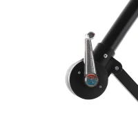 10ft Solar LED Offset Hanging Market Patio Umbrella with Easy Adjustment, Enhanced Stability, Steel Frame, 8 Ribs, 116" L x 116 W x 83" H, Orange(m-10)