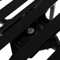 3-Piece Outdoor Bar Set with Ecoating Technology, Innovative Sling Fabric, Patio Bar Table and Swivel Chairs with DPC Wood-Like Top, Gray(m-6)