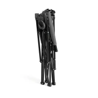 High Back Heavy Duty Lawn Chair with Cup Holder, Portable Collapsible Chair, Supports 250 lbs, perfect for outdoor adventures , 22.5" L x 25.5" W x 41" H, Gray(m-8)