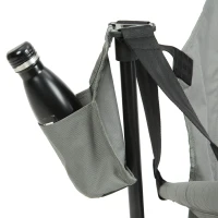 Steel Folding Hammock Camping Chair with Portable Rocking Design, Sturdy and Durable, Supports Up to 250 lbs, 35"L x 38"W x 42"H, Gray(m-6)