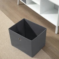 HOMCOM Modern TV Stand Cabinet with Foldable Drawers and Shelves for Living Room, Bedroom, White(m-11)