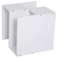 Light Nightstand - Slim Bedside Stand for Small Spaces(m-10)