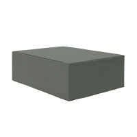 Outsunny Patio Furniture Covers, Waterproof, Windproof Anti-UV 600D Heavy Duty Oxford Fabric Outdoor Furniture Cover for Dining Table Chair Set, 108" x 80" x 35", Charcoal Grey(m-2)