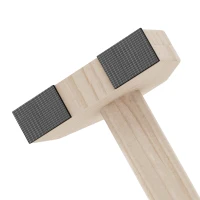 Soozier Push up Handles, Wooden Parallettes Bars with Non-Slip Base, Calisthenics Equipment for Home, Gym, Fitness, Exercise, Natural Wood(m-6)